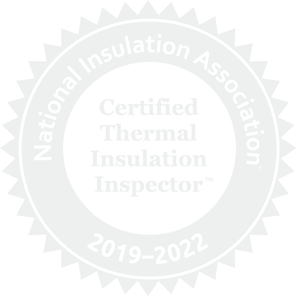 National Insuation Association Certified Thermal Insulation Inspector